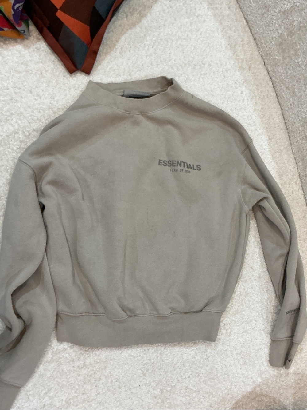 Essentials Fear of God  Kids Crewneck Sweatshirt in